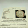 2012 San Francisco Giants World Series Champs Team Signed W.S. Baseball JSA COA