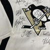Sidney Crosby Rookie 2005-06 Pittsburgh Penguins Team Signed Game Jersey JSA COA