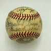 Honus Wagner Paul Waner Arky Vaughan Pie Traynor Chuck Klein Signed Baseball JSA