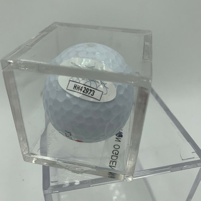 Jonathan Ogden Baltimore Ravens Signed Autographed Golf Ball PGA With JSA COA