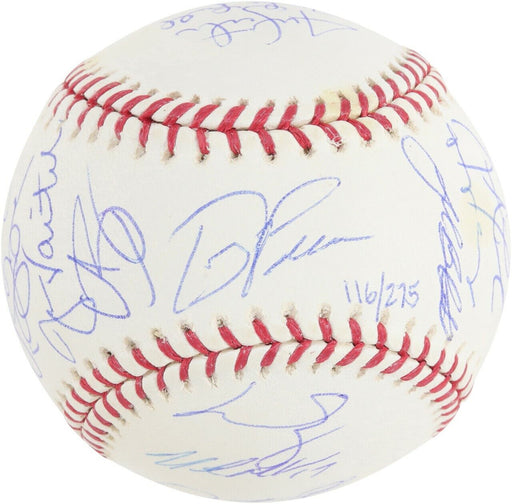 2007 Boston Red Sox World Series Champs Team Signed W.S. Baseball Steiner COA