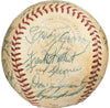 1955 Brooklyn Dodgers W.S. Champs Team Signed Baseball Jackie Robinson PSA DNA