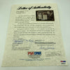 President John F. Kennedy & Jackie Kennedy Signed Baseball JFK PSA DNA & JSA COA