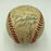 1947 New York Yankees World Series Champs Team Signed Baseball JSA COA