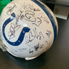 2009 Indianapolis Colts AFC Champs Team Signed Helmet Peyton Manning JSA COA