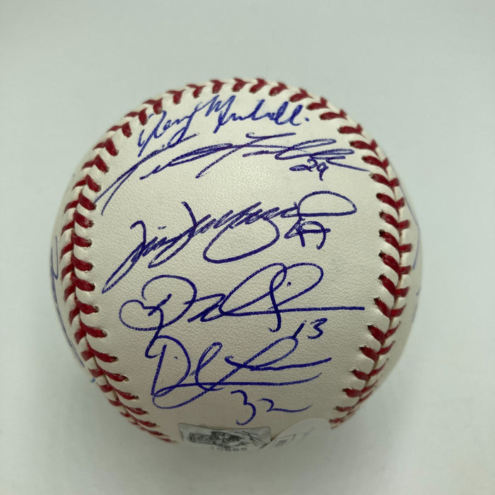 2004 Boston Red Sox World Series Champs Team Signed W.S. Baseball JSA COA