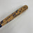 Hall Of Fame Multi Signed Baseball Bat 25 Sigs Kirby Puckett Gary Carter JSA COA