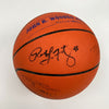 1997 Tim Duncan Rookie & John Wooden Award Winners Multi Signed Basketball PSA