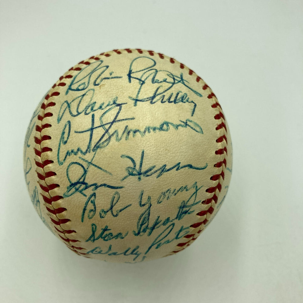 Beautiful 1953 Philadelphia Phillies Team Signed National League Baseball JSA