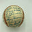 Beautiful 1953 Philadelphia Phillies Team Signed National League Baseball JSA