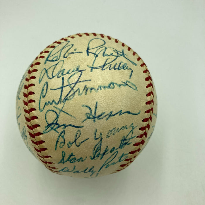 Beautiful 1953 Philadelphia Phillies Team Signed National League Baseball JSA