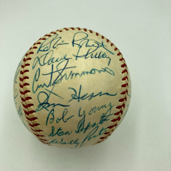 Beautiful 1953 Philadelphia Phillies Team Signed National League Baseball JSA