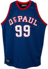 George Mikan "HOF 1959" Signed DePaul University Demons Authentic Jersey PSA DNA