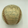 Jackie Robinson 1957 Brooklyn Dodgers Team Signed Baseball JSA COA