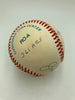 Joe Dimaggio Signed Heavily Inscribed STAT Baseball JSA COA