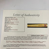 Mickey Mantle Ted Williams Willie Mays Hank Aaron HOF Multi Signed Bat JSA COA