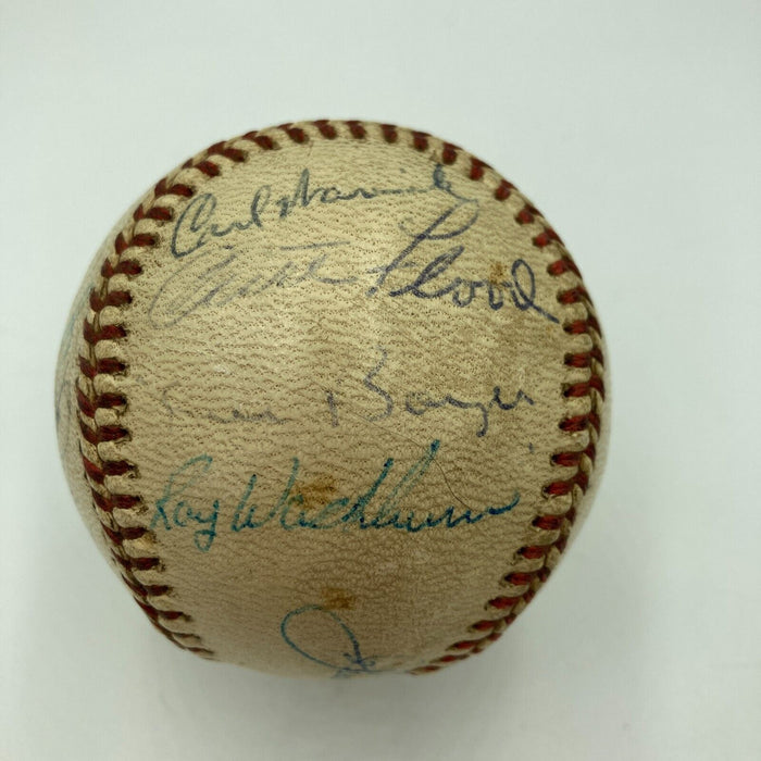 1964 St. Louis Cardinals World Series Champs Team Signed Baseball JSA COA