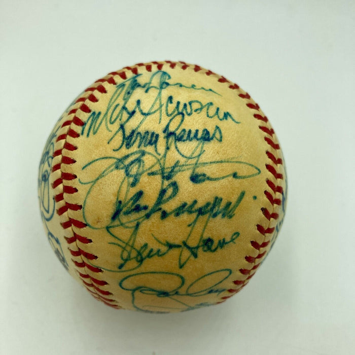 1980 Los Angeles Dodgers Team Signed National League Baseball 35 Sigs JSA COA