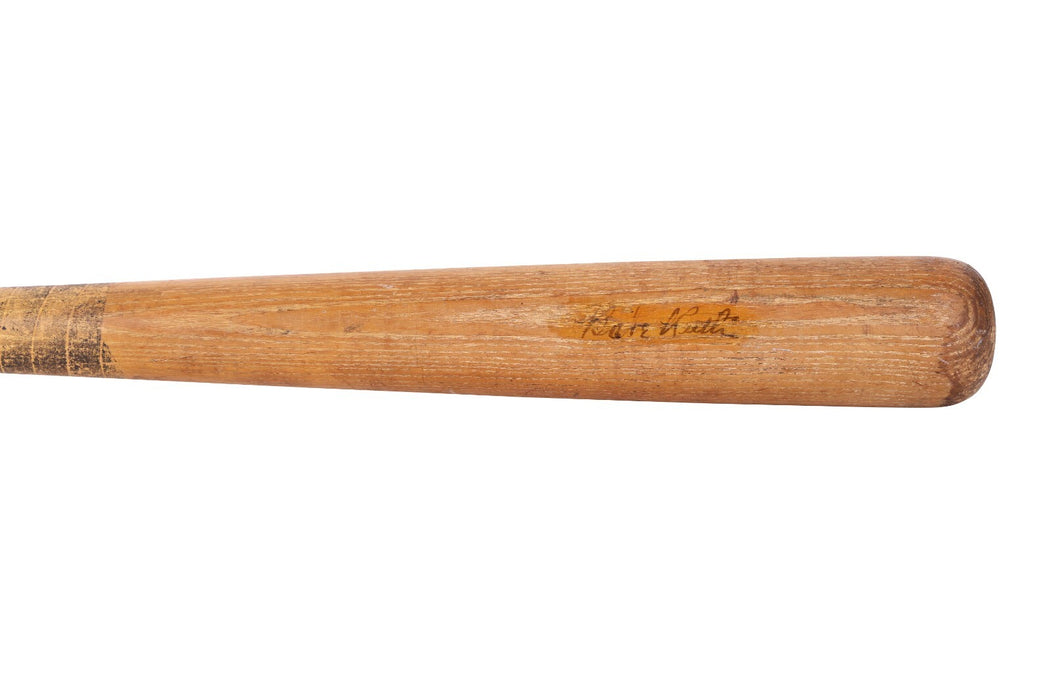 Babe Ruth Signed Autographed 1930's Game Used Baseball Bat PSA DNA COA