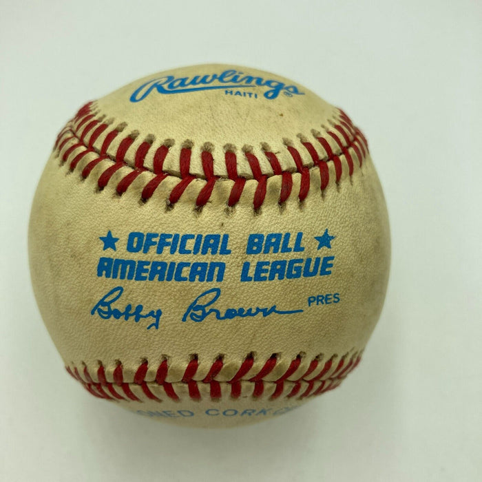Beautiful Roger Maris Single Signed Official American League Baseball JSA COA