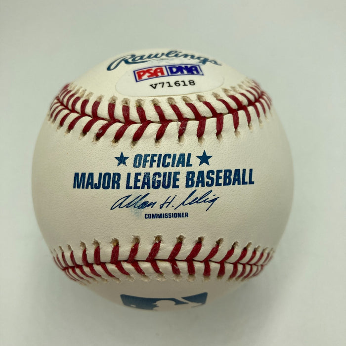 Carlton Fisk HOF 2000 Signed Official Major League Baseball PSA DNA COA