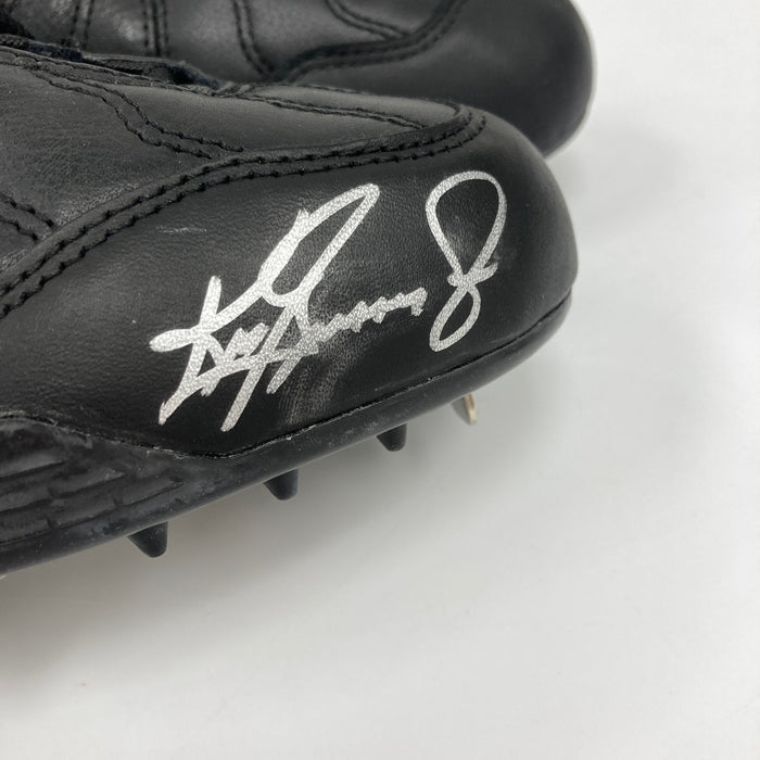 Ken Griffey Jr. Signed Nike Baseball Cleats Shoes UDA Upper Deck COA