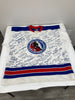 NHL Hall Of Fame Signed Hockey Jersey With 65 Signatures! Wayne Gretzky JSA COA