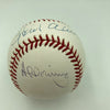 Hank Aaron & Al Downing Signed Major League Baseball JSA COA