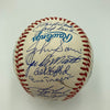 1961 New York Yankees World Series Champs Team Signed Baseball Mickey Mantle JSA
