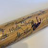 New York Yankees Pitching Legends Multi Signed Bat 30+ Sigs Mariano Rivera JSA