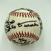 Beautiful 1969 Chicago Cubs Team Signed Major League Baseball Ernie Banks JSA