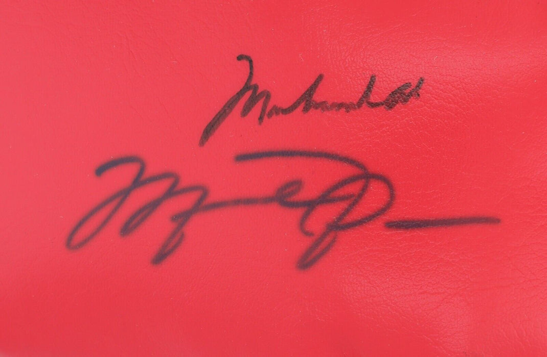 Michael Jordan & Muhammad Ali Signed Everlast Boxing Glove UDA Upper Deck & JSA