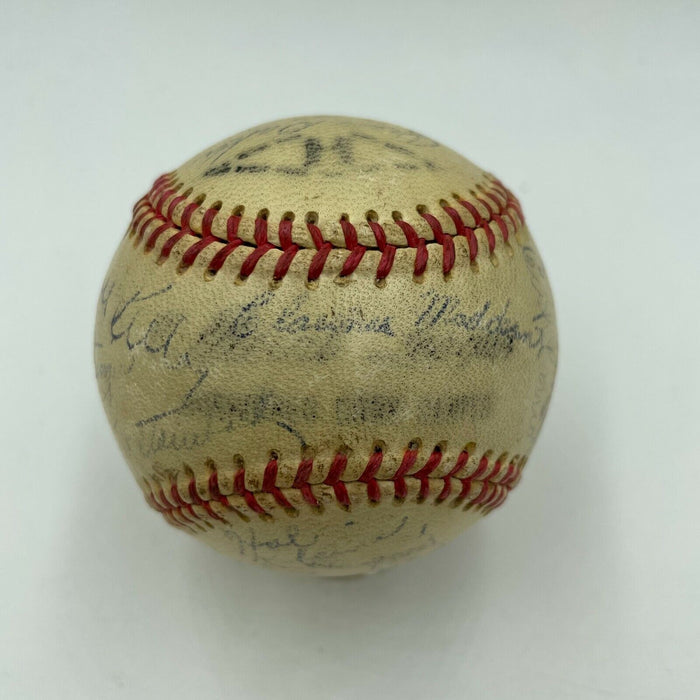 1947 Chicago Cubs Minor League (Los Angeles Angels) Team Signed Baseball