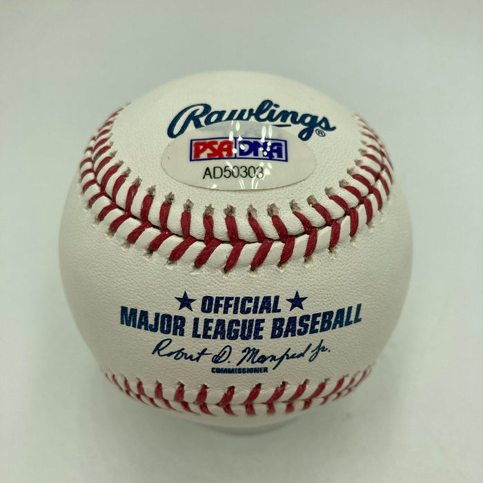 Terence Bud Crawford Signed Official Major League Baseball PSA DNA COA Boxing