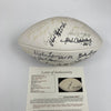 Jim Brown Tom Landry Dan Marino Hall Of Fame Multi Signed Football 31 Sigs JSA