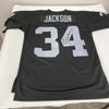 Bo Jackson Signed 1988 Oakland Raiders Mitchell & Ness Jersey Beckett COA