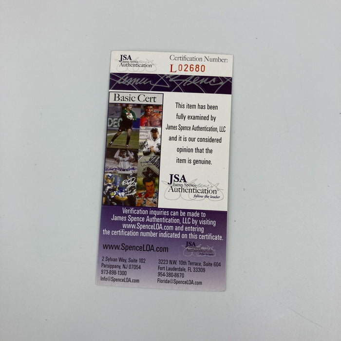 Hank Aaron & Eddie Mathews Signed Autographed Starting Lineup SLU With JSA COA