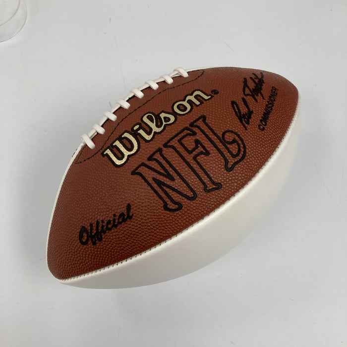 Tony Canadeo "HOF 1974, #3" Signed Wilson NFL Football JSA COA RARE