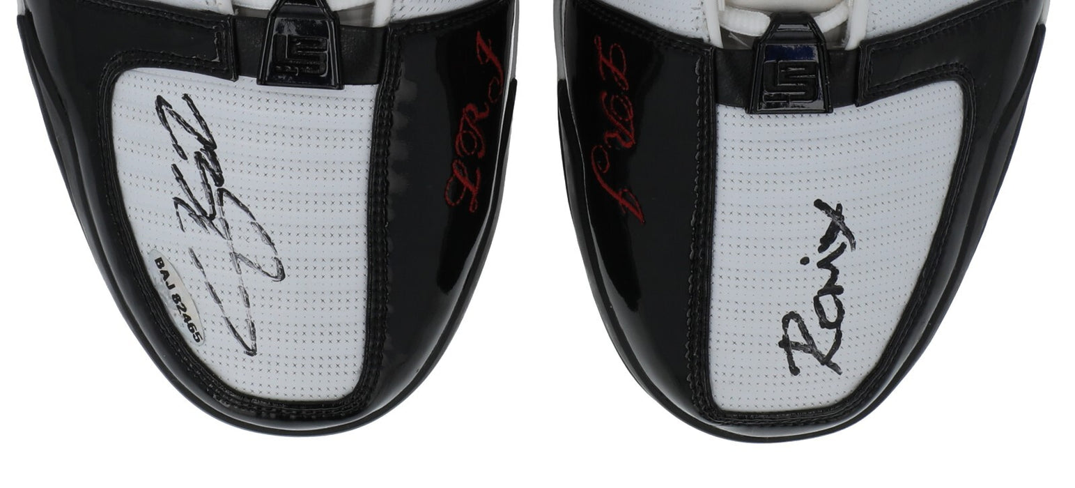 LeBron James Signed Inscribed Remix Nike LeBron 3 Remix Sneakers UDA Upper Deck