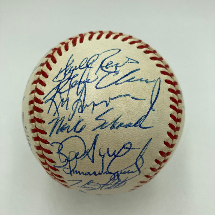 Ken Griffey Jr. Rookie 1989 Seattle Mariners Team Signed Baseball PSA & Beckett