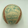 Beautiful 1971 New York Mets Team Signed Baseball Tom Seaver Yogi Berra JSA COA