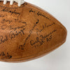 1948 East-West Shrine Game Multi Signed Football JSA COA