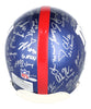 2007 New York Giants Super Bowl Champs Team Signed Full Size Helmet Steiner COA