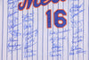 1986 New York Mets World Series Champs Team Signed Authentic Jersey JSA COA