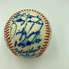 1985 New York Mets Team Signed National League Baseball With JSA COA