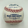 John Sterling Signed Heavily Inscribed STAT Baseball JSA COA RARE!