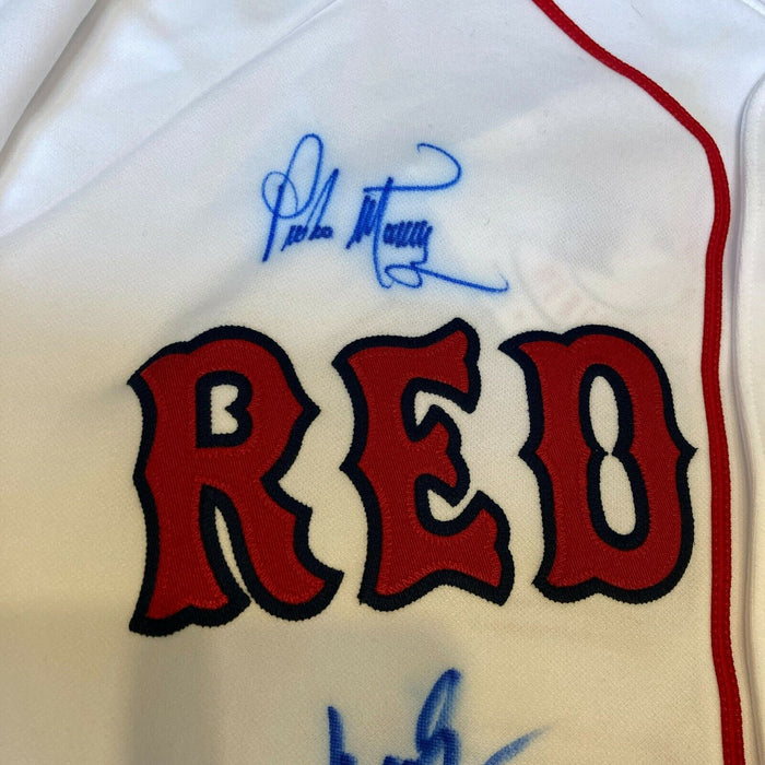 2004 Boston Red Sox World Series Camps Team Signed Authentic Game Jersey JSA COA