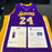 Kobe Bryant Signed 2010-11 Los Angeles Lakers Game Issued #24 Jersey Beckett COA