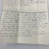 Rare Jesse Haines Signed Handwritten Questionnaire Great Baseball Content JSA