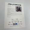Walter Payton Signed Heavily Inscribed STATS Chicago Bears Jersey PSA DNA COA